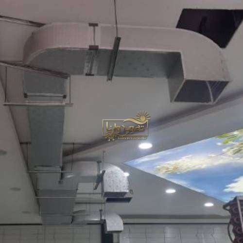 اجرای زیر ساخت داکت اسپیلت