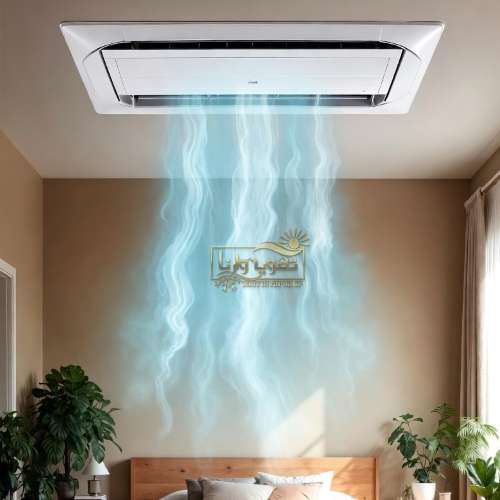 نصب داکت اسپلیت به جای کولر آبی